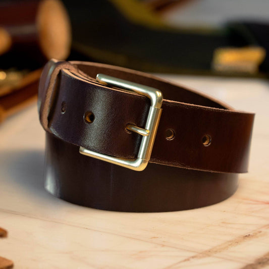 Timeless Craftsmanship: Bridle Leather Belts Made in the USA