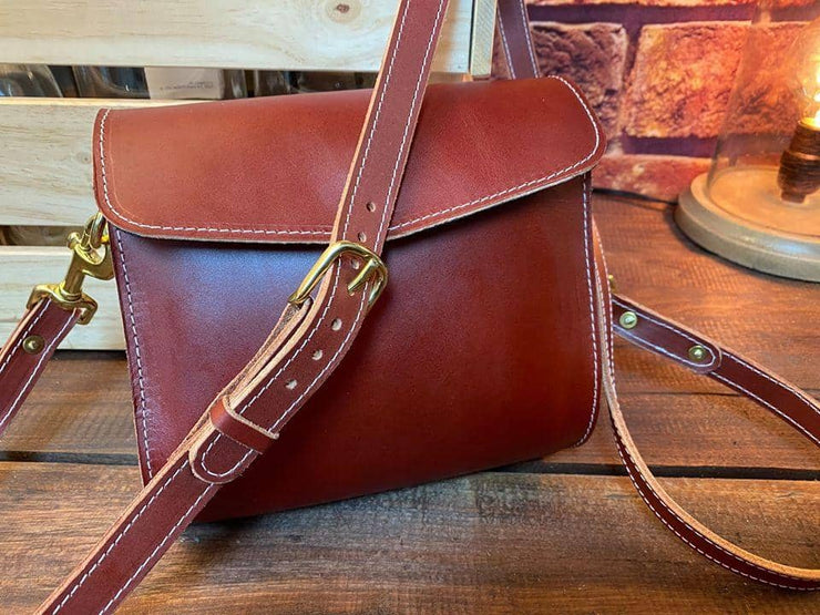 The Crossbody Leather Bag - Amopelle Co.
