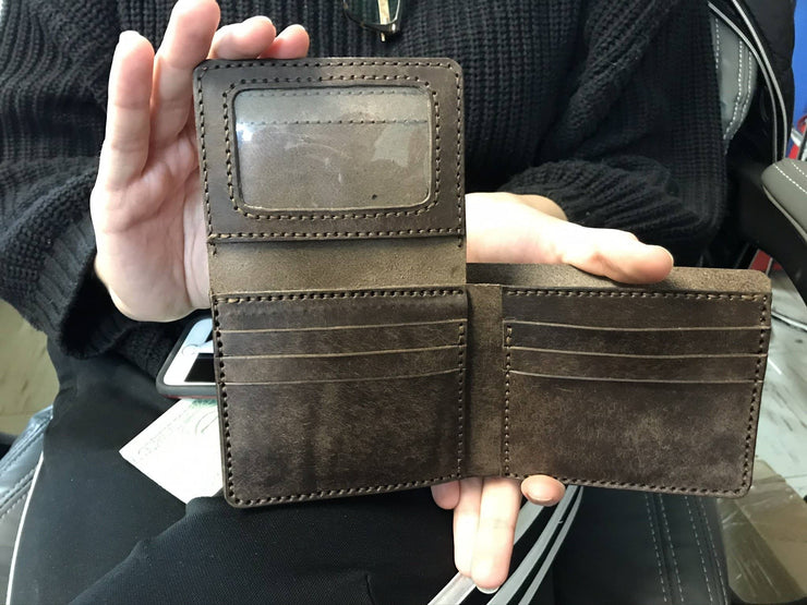 Bifold Wallet with ID Flap - Amopelle Co.