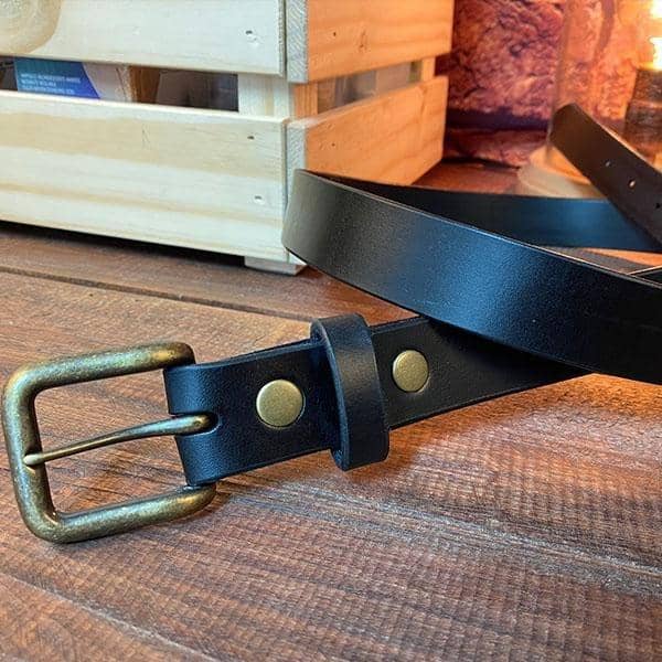 Buffalo Leather Belt - Amopelle Co.