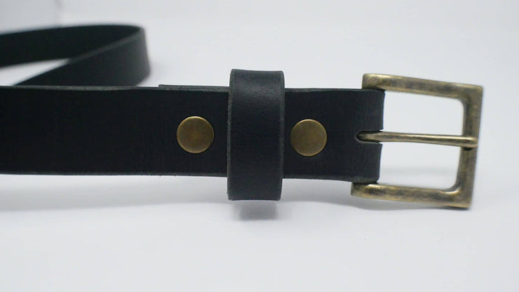 Buffalo Leather Belt - Amopelle Co.