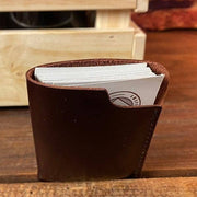 Single Slotter - Dark Burgundy Calf - Amopelle Co.