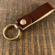 The Agent's Keychain - Havana English Bridle - Amopelle Co.