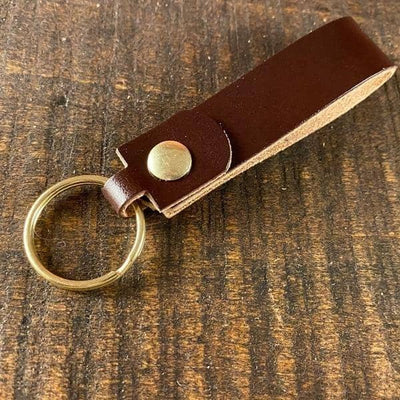 The Agent's Keychain - Havana English Bridle - Amopelle Co.