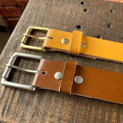 The Chief Foreman's Traditional English Bridle Belt - Amopelle Co.