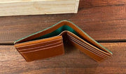 The Coordinator's Wallet - Green & Chesnut - Amopelle Co.