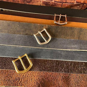 The Seafarer's Buffalo Leather Belt - Amopelle Co.