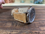 Weekday Watch Strap - Russet - Amopelle Co.