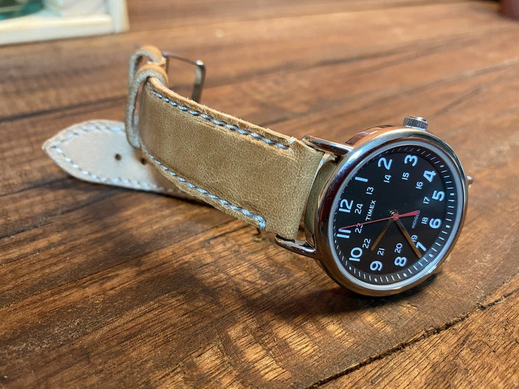 Weekday Watch Strap - Russet - Amopelle Co.