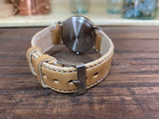 Weekday Watch Strap - Russet - Amopelle Co.