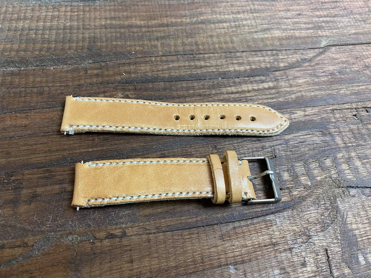 Weekday Watch Strap - Russet - Amopelle Co.