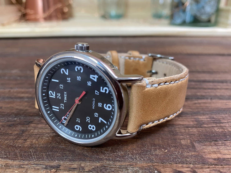 Weekday Watch Strap - Russet - Amopelle Co.